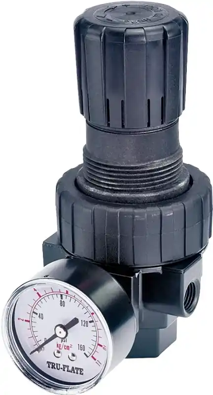 Sale Tru-Flate 24-414 Air Line Regulator, Polycarbonate, 6.4 in H
