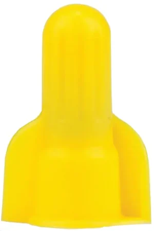 3M SGY Twist-On Wire Connector, 18 to 10 AWG Wire, Polypropylene Housing Material, Yellow Holiday Sale