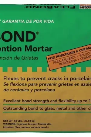 Premium Custom FB50 Series Thin-Set Mortar, Gray, Powder, 50 lb Bag, Characteristic