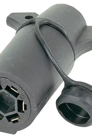 Hopkins 47545 Trailer Adapter, 6-Pole, Plastic Housing Material, Black Get Yours