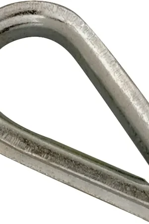 Same Day Shipping Campbell T7670619 Wire Rope Thimble, 3/16 in Dia Cable, Malleable Iron, Electro-Galvanized, Pack of 10