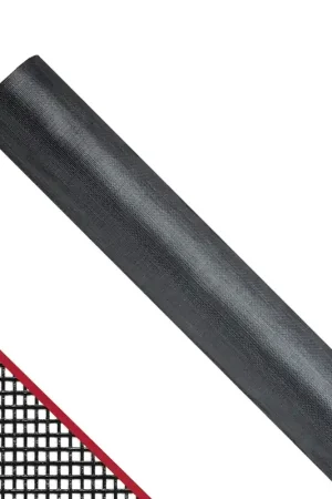 Adfors FCS10322-M Door and Window Screen, 100 ft L, 48 in W, Fiberglass, Charcoal Instant Buy