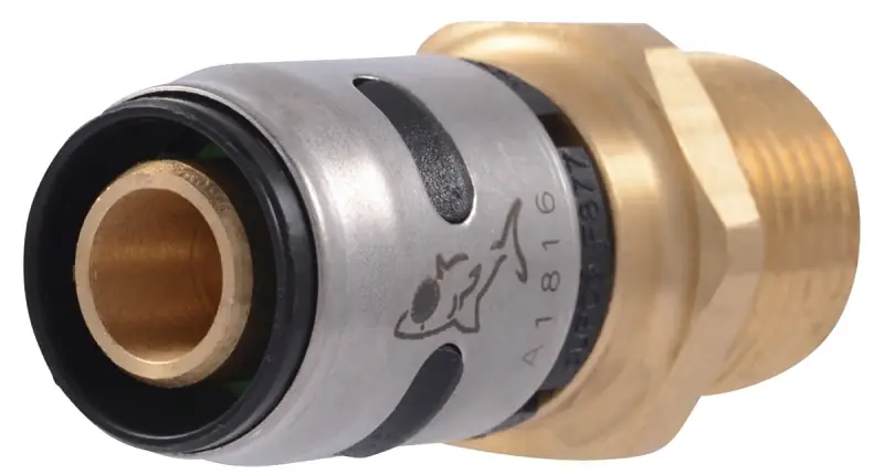 Exclusive Offer SharkBite EvoPEX K120A Adapter, 1/2 in, Push-Fit x MPT, 160 psi Pressure