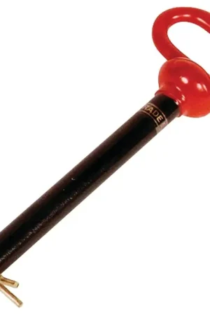 Bargain SpeeCo S70057200 Hitch Pin, 1-1/4 in Dia Pin, 11-1/2 in L, 8-1/2 in L Usable, 5 Grade, Steel, Black
