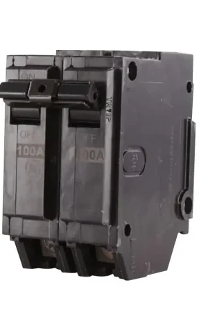 ABB Industrial Solutions ReliaHome Series THQL21100PA Miniature Circuit Breaker, 100 A, 2-Pole, 120/240 VAC, Plug-In Mega Sale
