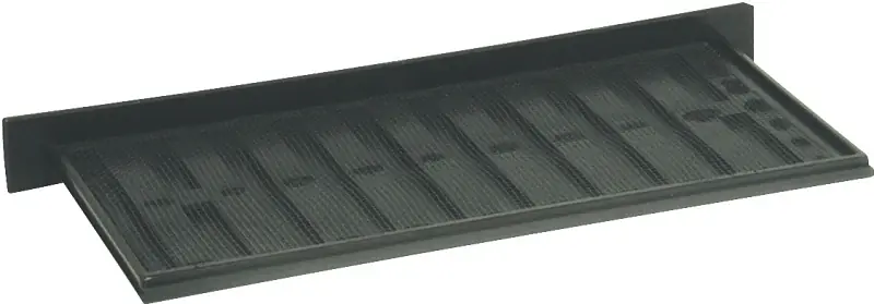 Witten Vent PMS-1BLACK Foundation Vent, 40 sq-in Net Free Ventilating Area, Mesh Grill, Polypropylene, Black, Pack of 12 Top Pick