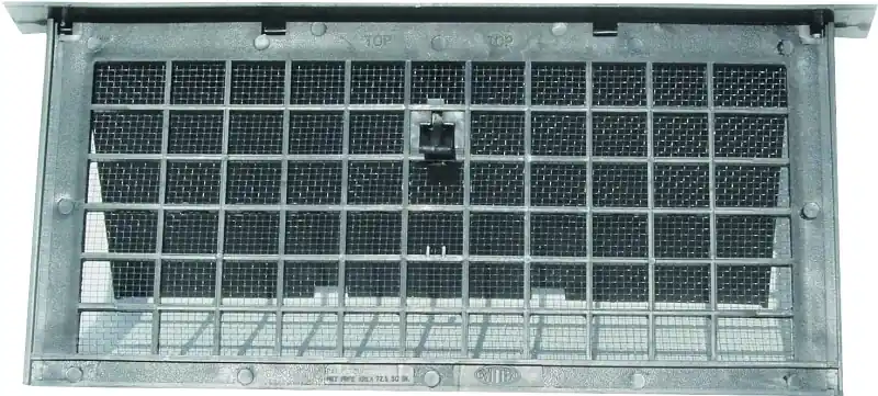 Witten Vent PMD-1BLACK Foundation Vent, 72 sq-in Net Free Ventilating Area, Mesh Grill, Polypropylene, Black Oxide, Pack of 12 Don't Miss Out