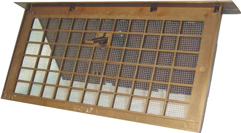 Witten Vent PMD-1BROWN Foundation Vent, 72 sq-in Net Free Ventilating Area, Mesh Grill, Polypropylene, Brown, Pack of 12 Secure Checkout