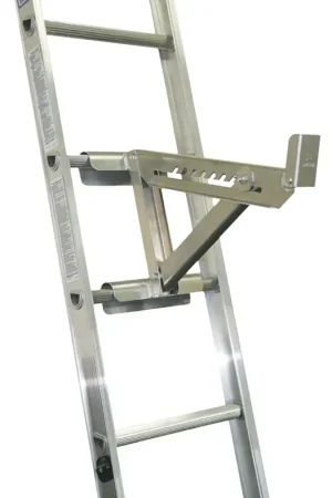 Express Delivery Qualcraft 2420 Ladder Jack, 2-Rung, Short Body, Aluminum, For: Round or D-Rung Style Ladders