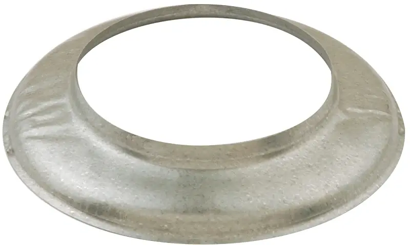 AmeriVent 3ESC Fixed Storm Collar, 3 in Vent Hole, Galvanized Steel One Day Deal