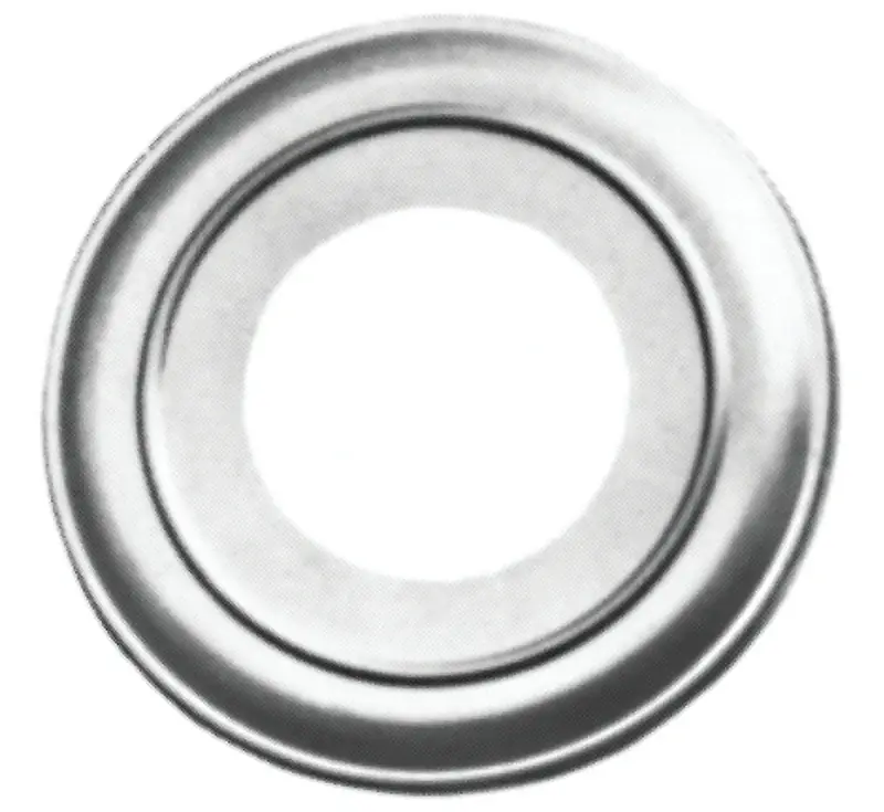 AmeriVent 4EVC Vent Collar, 4 in Vent Hole, Galvanized Steel Premium