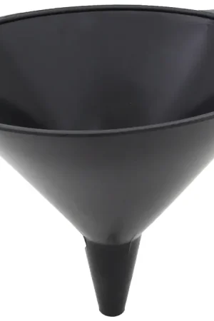 FloTool 05064 Large Funnel, 2 qt, HDPE, Black, 8-3/4 in H, Pack of 12 Reduced Price