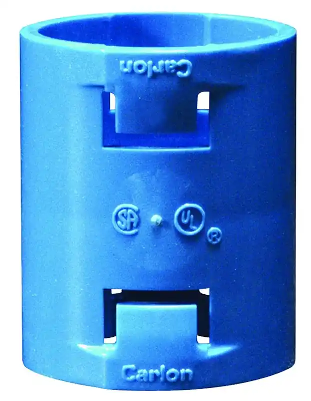 Best Seller Carlon A240D-CAR Conduit Coupling, 1/2 in, 1.58 in L, Polycarbonate, Blue