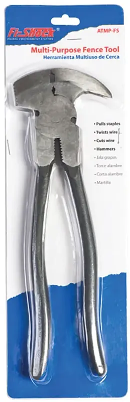 Zareba Fi-Shock Series ATFC-FS/ATMP-FS Fence Tool Combo, Carbon Steel Jaw, Vinyl Handle Express Delivery