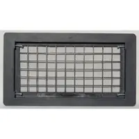 Witten Vent 510BL Foundation Vent, 15-1/4 in W, Polypropylene, Black Oxide Popular
