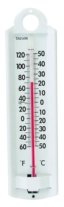 Brand New Taylor 5135 Thermometer, Analog, -60 to 120 deg F, Aluminum Casing