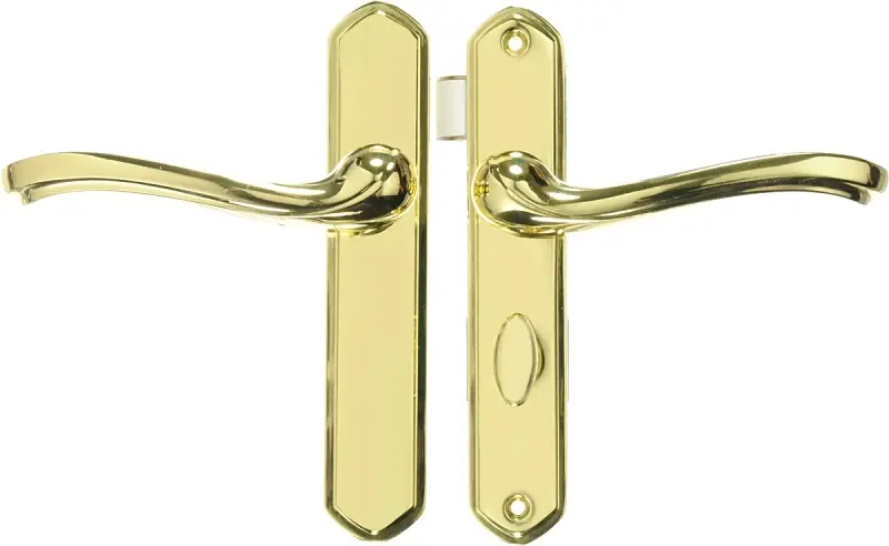 Wright Products VCA112PB Door Latch Set, Metal, Brass, 3/4 to 1-1/4 in Thick Door Trending