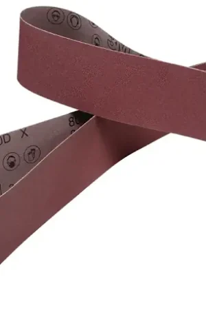 3M 27421 Sanding Belt, 6 in W, 48 in L, P120 Grit, Fine, Aluminum Oxide Abrasive, Pack of 20 Price Drop