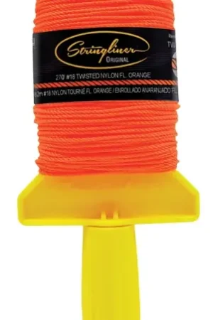 Stringliner 11406 Line Reel, 270 ft L Line, Fluorescent Orange Line Fast Shipping