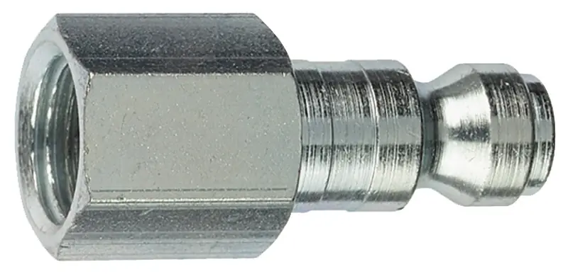 Next Day Delivery Tru-Flate 12-135 Plug, T-Style, 1/4 in, FNPT, Steel