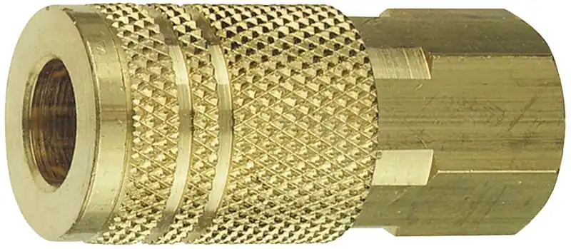 Exclusive Offer Tru-Flate 13-235 Coupler, I/M-Style, 1/4 in, FNPT, Brass