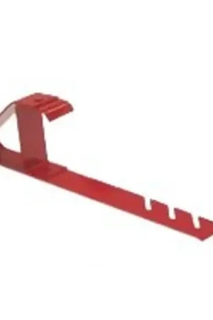 Crafted Qualcraft 2505 Fixed Roof Bracket, Adjustable, Steel, Red, Powder-Coated