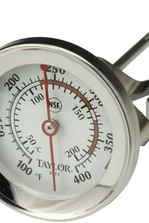 Premium Taylor 5911N Candy/Deep Fry Thermometer, 100 to 400 deg F