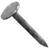 Buy Today ProFIT 0069135 Hand Drive Roofing Nail, 2 in L, Flat Head, 11 ga, Steel, 5 lb