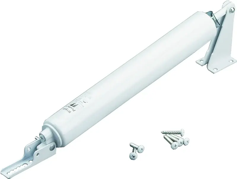 Wright Products V150WH Pneumatic Door Closer, White, 90 deg Opening, Includes: Mounting Hardware Luxury