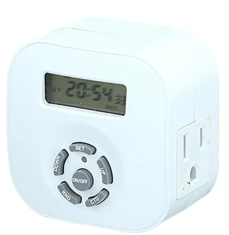 Affordable Westek TE55WHB Digital Bar Timer, 15 A, 120 V, 1080 W, 1 -Outlet, 7 On/Off Cycle Per Week Cycle, White