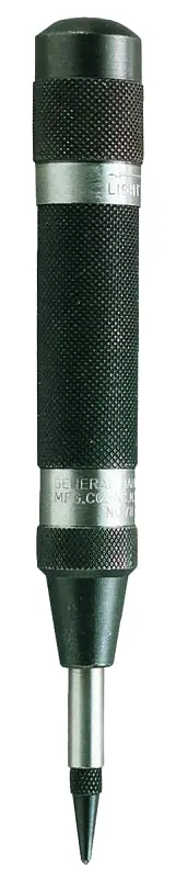 Authentic General 78 Center Punch, 5/8 in Tip, 5-5/8 in L, Steel