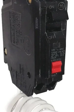 Markdown ABB THQL1130GFTP Feeder Circuit Breaker, Thermal Magnetic, 30 A, 1-Pole, 120 V, Non-Interchangeable Trip, Plug