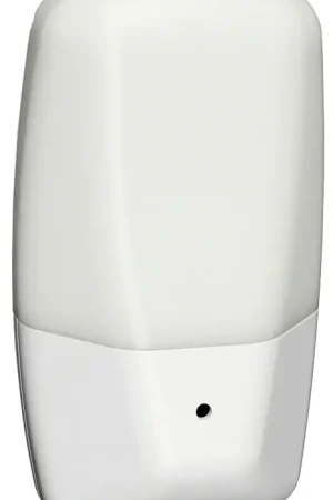 AmerTac Aria Series NL-ARIA-F Curve Night Light, 1.75 in W x 1 in D x 3.15 in H Dimensions, White Fixture, 120 V, 0.3 W Mega Sale