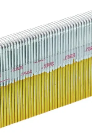 Limited Offer Senco Q21BAB Wire Staple, 7/16 in W Crown, 2 in L Leg, 15, Galvanized