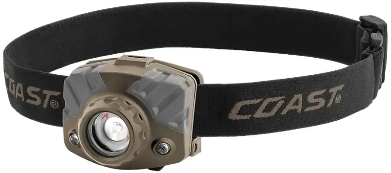 Coast FL68 Tri-Color Headlamp, AAA Battery, Alkaline Battery, LED Lamp, 400 Lumens, Flood Beam, 104 ft Beam Distance Trending