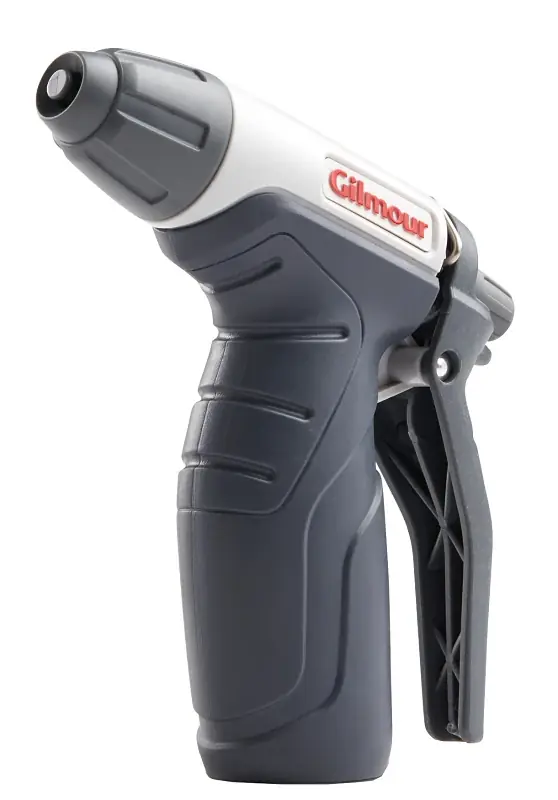 Gilmour Mfg 821022-1001 Adjustable Rear Trigger Spray Nozzle, Poly, Gray/White Markdown
