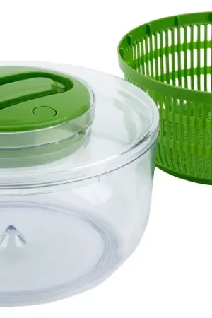 Best Choice Goodcook 20515 Salad Spinner, Metal, Green