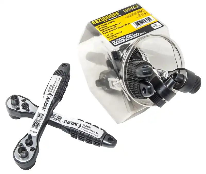 Express Delivery Eazypower 00300 Ratchet, 3/8 in Drive, 1/4 in Shank, Hex Shank, 6 in L