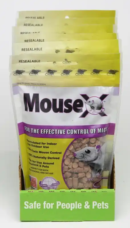 MouseX 620200 Mouse Killer Pellet, 6/PK, Pack of 6 Cheap