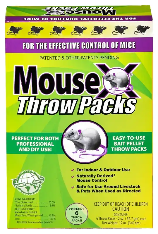RatX 620206 Mouse Control, Pellet, 12 oz Box Premium