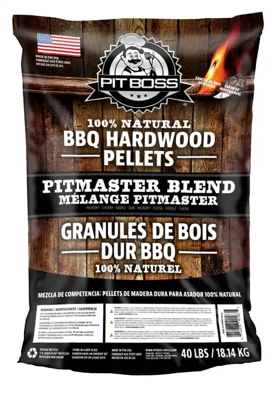 Mega Sale Pit Boss PBPLT534040183 Pitmaster Blend Pellet, Hardwood, 40 lb