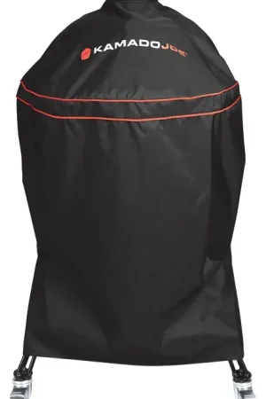 New Arrival Kamado Joe Classic KJ-GC23BWFS Grill Cover, Polyester, Black