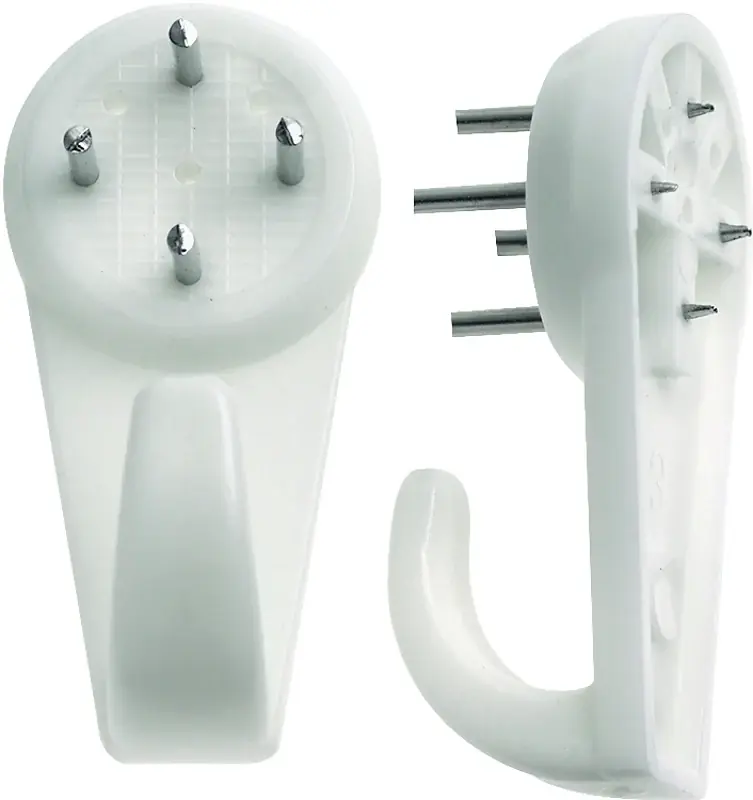 Buy Today OOK 50096 Hardwall Hanger, 25 lb, Plastic, White