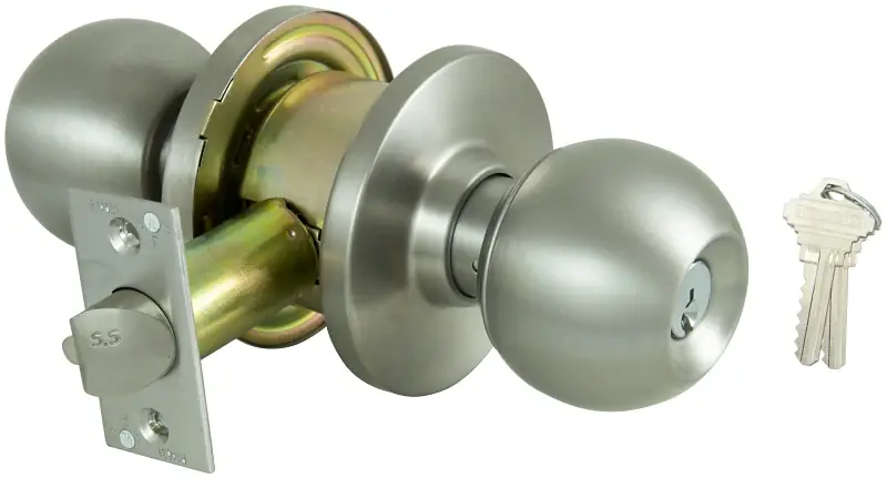 Popular ProSource C360BV-PS Entry Knob, Stainless Steel, SC1 Keyway, 2 Grade