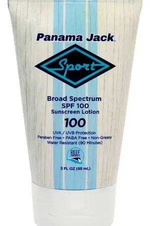 Panama Jack 8299 Sport Sunscreen Lotion, 3 fl-oz Bottle, Pack of 24 Genuine