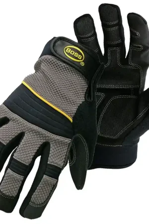Boss 5200M Utility Gloves, M, PVC High Quality