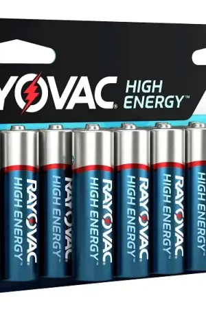 Bargain Rayovac 815-16LTK Battery, 1.5 V Battery, 3000 mAh, AA Battery, Alkaline