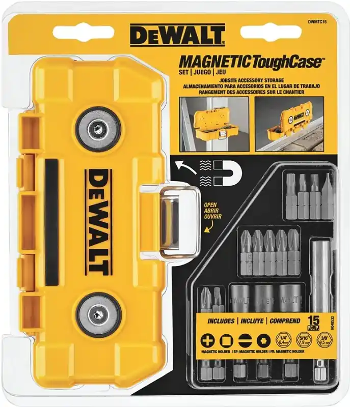 DEWALT DWMTC15 Screwdriver Bit Set, Carbide Certified