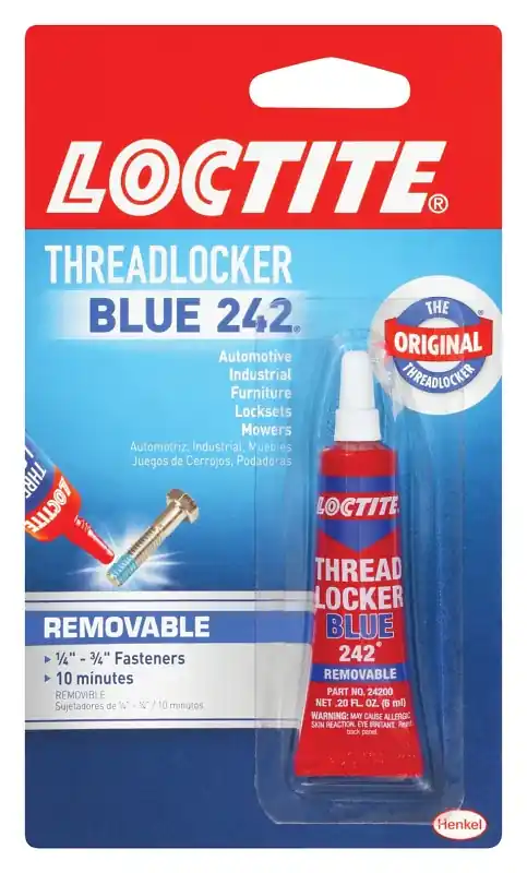 Special Offer Loctite 209728 Thread Locker, Blue, Liquid, 0.2 oz Carded Tube