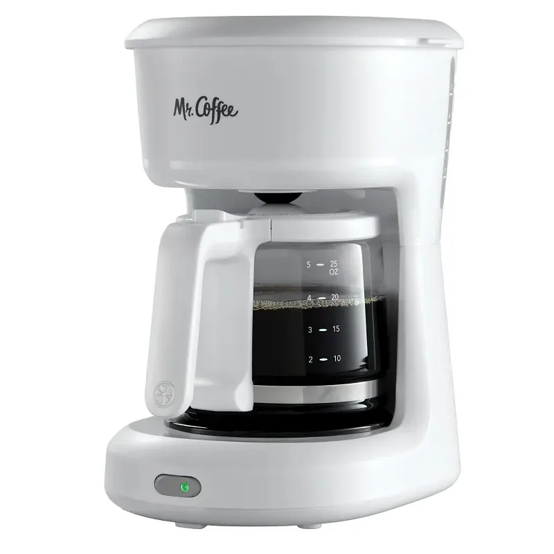 Rival 2019065 Coffee Maker, 5 Cups, White Today Only